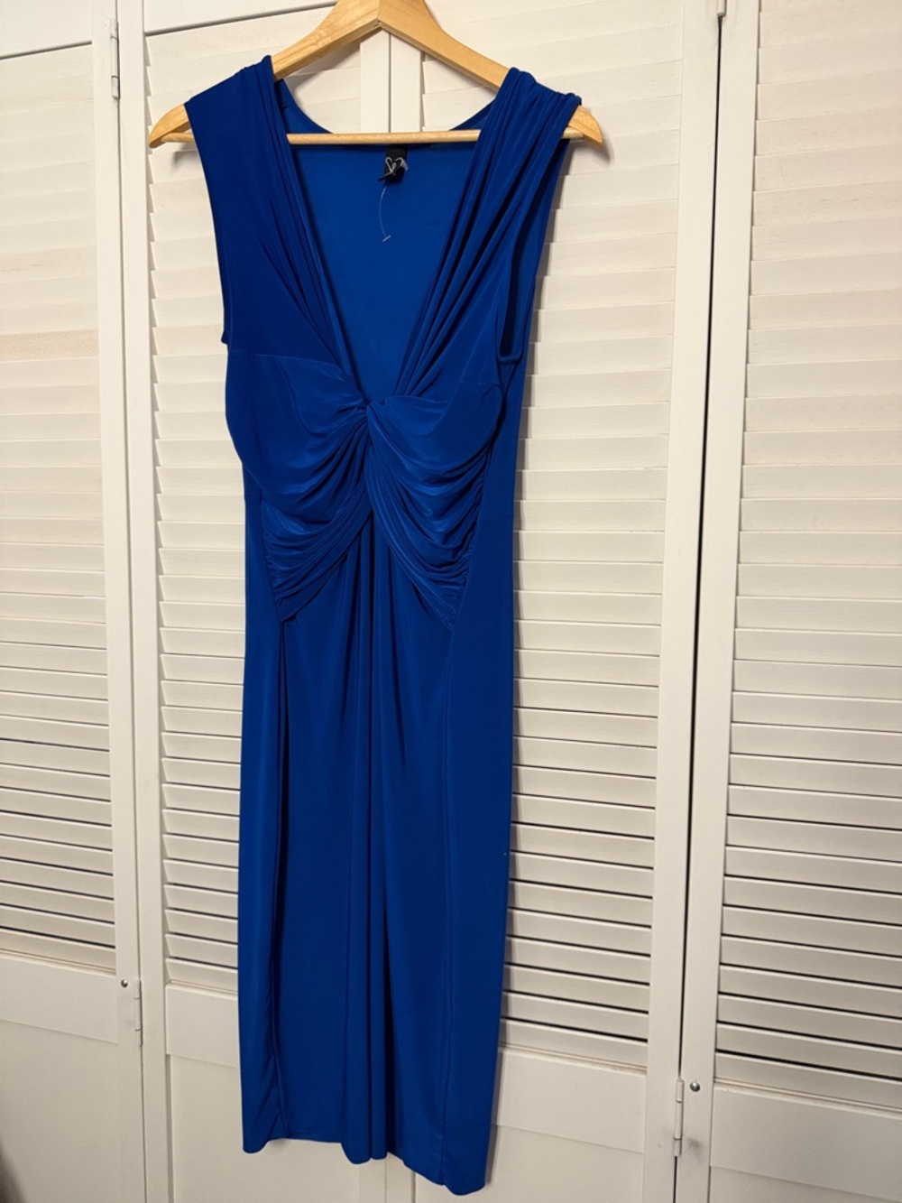 Windsor Royal Blue Midi Dress